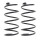 Suspension Spring set front axle coil spring Ø 169 mm KYB for e.g. VOLVO 440