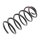 Suspension Spring set front axle coil spring Ø 142 mm KYB for e.g. VW NEW