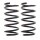 Suspension Spring set front axle coil spring Ø 132 mm KYB for OPEL COMBO
