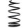 Suspension Spring set front axle coil spring Ø 171 mm KYB for ROVER 200