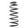 Suspension Spring set front axle coil spring Ø 142 mm KYB for e.g. VW GOLF