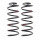 Suspension Spring set front axle Ø 140 mm KYB for e.g. SKODA OCTAVIA