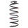 Suspension Spring set front axle Ø 140 mm KYB for e.g. SKODA OCTAVIA