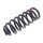 Suspension Spring set front axle coil spring Ø 120 mm KYB for KIA SORENTO