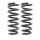 Fahrwerksfedern-Set vorne Schraubenfeder Ø 127 mm KYB für u.a. MITSUBISHI PAJERO