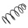 Suspension Spring set front axle Ø 150 mm KYB for e.g. NISSAN ALMERA