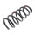Suspension Spring set front axle coil spring Ø 148 mm KYB for e.g. OPEL VIVARO