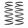 Suspension Spring set front axle Ø 150 mm KYB for e.g. RENAULT TRAFIC