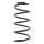 Suspension Spring set front axle coil spring Ø 154 mm KYB for CHEVROLET NUBIRA