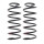 Suspension Spring set front axle coil spring Ø 140 mm KYB for e.g. VW JETTA