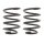 Suspension Spring set front axle coil spring Ø 177 mm KYB for e.g. ROVER 75