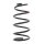 Suspension Spring set front axle coil spring Ø 160 mm KYB for MAZDA 5