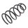 Suspension Spring set front axle coil spring Ø 160 mm KYB for MAZDA 5