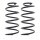 Suspension Spring set front axle Ø 156 mm KYB for e.g. CHEVROLET NUBIRA