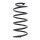 Suspension Spring set front axle Ø 156 mm KYB for e.g. CHEVROLET NUBIRA