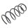 Suspension Spring set front axle Ø 160 mm KYB for e.g. FORD TRANSIT