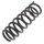 Suspension Spring set front axle Ø 111 mm KYB for e.g. HONDA ACCORD