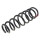 Suspension Spring set front axle coil spring Ø 112 mm KYB for e.g. MAZDA 6