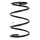 Suspension Spring set front axle Ø 168 mm KYB for e.g. SUBARU LEGACY