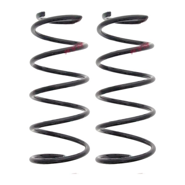 Suspension Spring set front axle coil spring Ø 140 mm KYB for VW POLO
