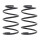 Suspension Spring set front axle coil spring Ø 177 mm KYB for e.g. KIA PRO
