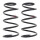 Suspension Spring set front axle coil spring Ø 180 mm KYB for e.g. FIAT SCUDO