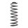 Suspension Spring set rear axle coil spring Ø 129 mm KYB for e.g. VOLVO S70