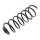 Suspension Spring set rear axle coil spring Ø 120 mm KYB for e.g. OPEL VECTRA