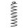 Suspension Spring set rear axle coil spring Ø 110 mm KYB for e.g. VW PASSAT
