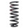 Suspension Spring set rear axle coil spring Ø 126 mm KYB for AUDI A6