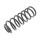 Suspension Spring set rear axle coil spring Ø 120 mm KYB for e.g. AUDI A6