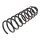 Suspension Spring set rear axle Ø 95 mm KYB for SEAT IBIZA and others