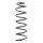 Suspension Spring set rear axle Ø 130 mm KYB for e.g. CITROËN BERLINGO