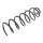 Suspension Spring set rear axle Ø 130 mm KYB for e.g. CITROËN BERLINGO