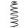 Suspension Spring set rear axle Ø 128 mm KYB for e.g. CITROËN BERLINGO