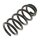 Suspension Spring set rear axle coil spring Ø 119 mm KYB for HONDA CR-V