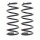 Suspension Spring set rear axle Ø 123 mm KYB for e.g. ALFA ROMEO 145