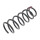 Suspension Spring set rear axle Ø 113 mm KYB for e.g. NISSAN ALMERA