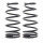 Suspension Spring set rear axle coil spring Ø 156 mm KYB for RENAULT ESPACE