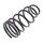Suspension Spring set rear axle coil spring Ø 156 mm KYB for RENAULT ESPACE