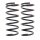 Suspension Spring Set rear Ø 150 mm KYB for e.g. LAND ROVER FREELANDER
