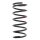 Suspension Spring Set rear Ø 150 mm KYB for e.g. LAND ROVER FREELANDER