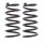 Suspension Spring set rear axle Ø 122 mm KYB for SUZUKI SWIFT and others
