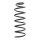 Suspension Spring set rear axle Ø 126 mm KYB for e.g. CITROËN BERLINGO