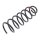 Suspension Spring set rear axle Ø 126 mm KYB for e.g. CITROËN BERLINGO