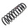 Suspension Spring set rear axle coil spring Ø 101 mm KYB for KIA CEED