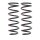 Suspension Spring set rear axle Ø 115 mm KYB for e.g. NISSAN PRIMERA