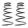 Suspension Spring set rear axle Ø 183 mm KYB for e.g. HYUNDAI TUCSON