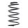 Suspension Spring set rear axle coil spring Ø 120 mm KYB for OPEL CORSA