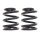 Suspension Spring set rear axle Ø 182 mm KYB for e.g. TOYOTA HIACE